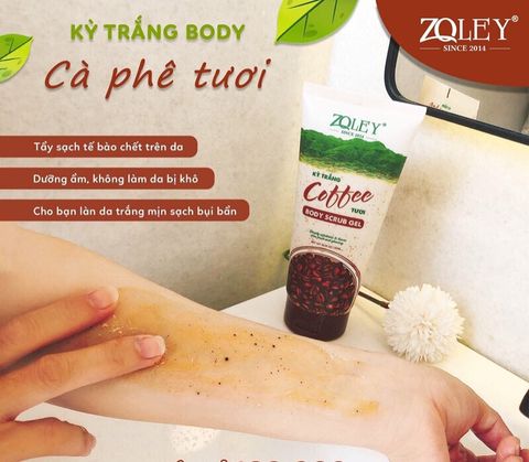 Tẩy Kỳ Zoley 300g Coffee Tươi