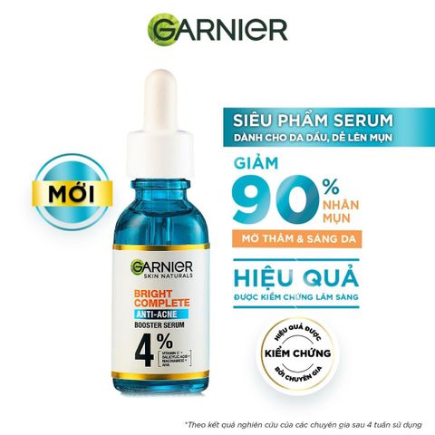 Tinh Chất Garnier 30ml Anti-acne Giảm Mụn Mờ Thâm