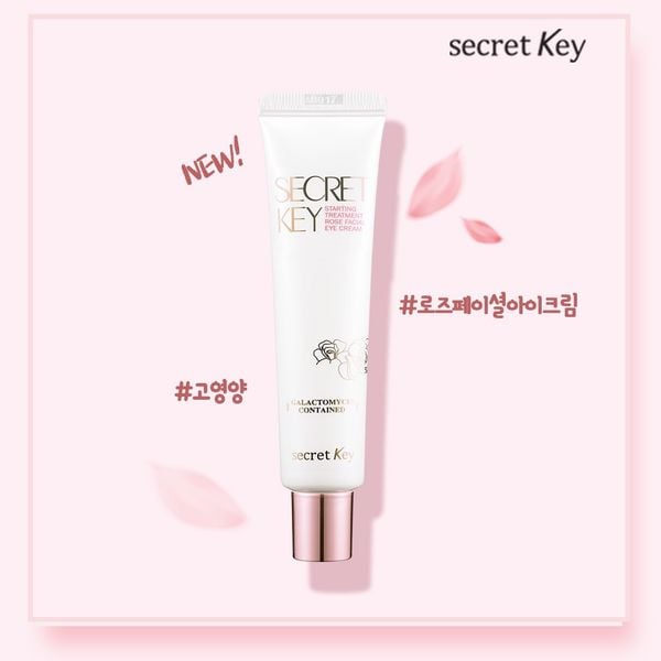 Kem Dưỡng Mắt Secret Key 30g Starting Treatment Eye Cream Rose Edition