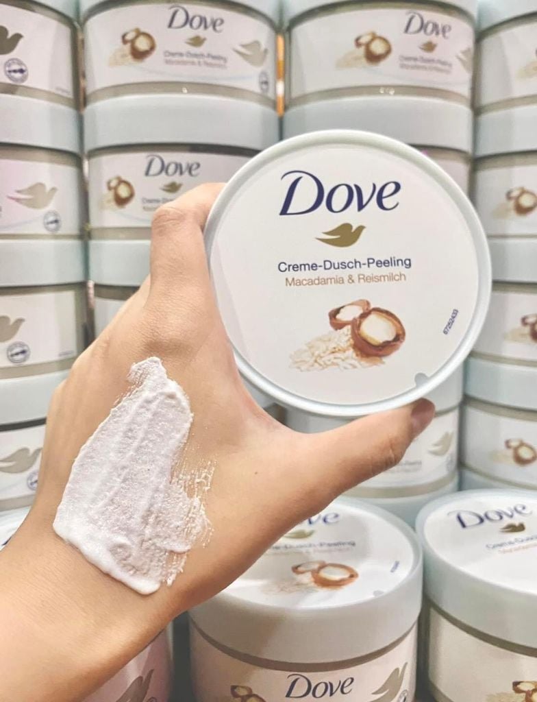 Kem Tẩy Da Chết Body Dove 225ml Đức