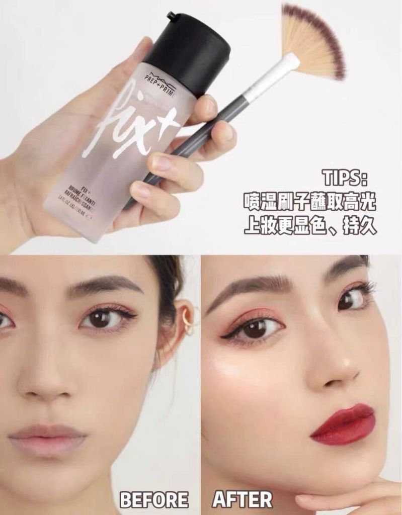 Xịt Khoáng Cố Định Lớp Trang Điểm Mac Không Mùi 100ml