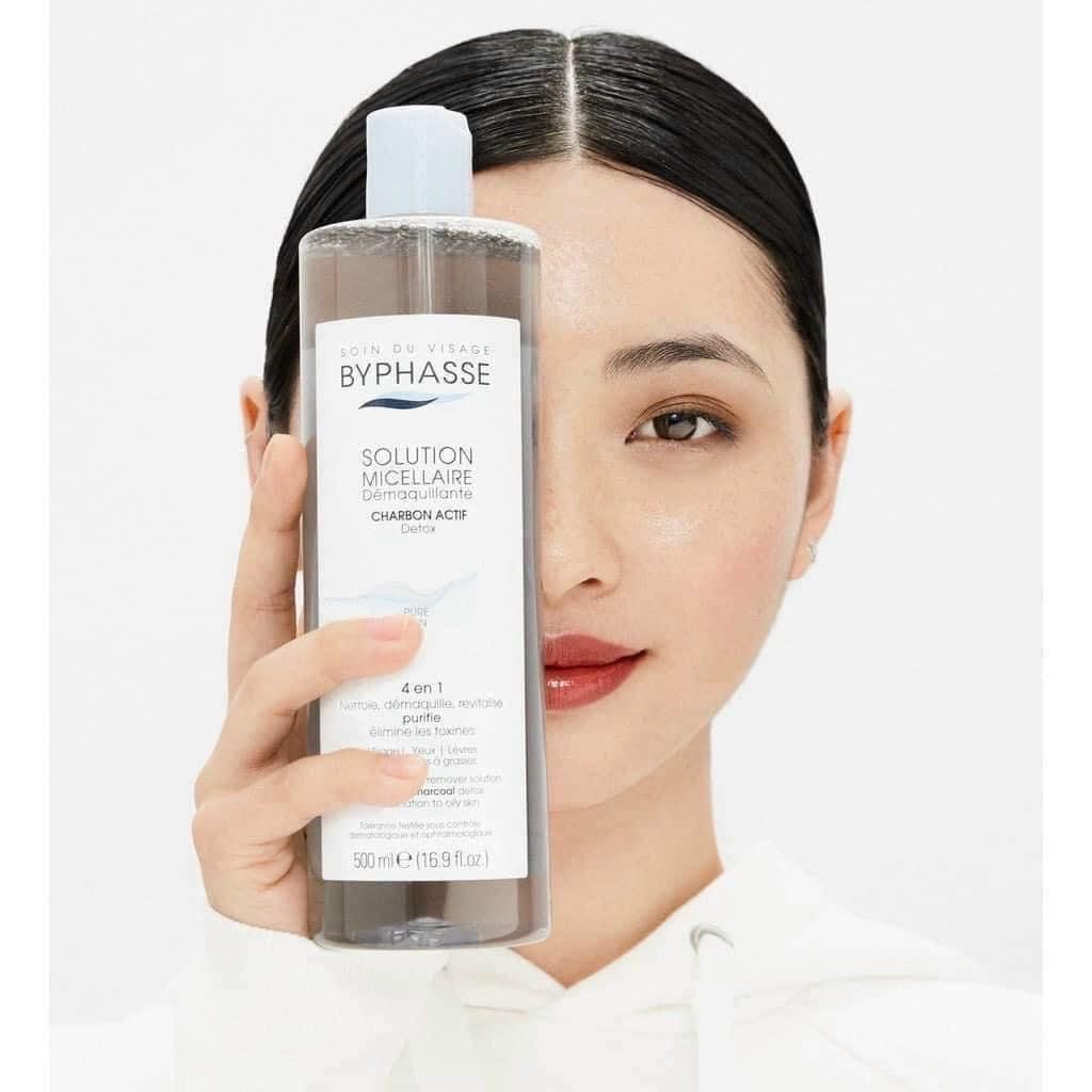 Nước Tẩy trang Byphasse Solution Micellaire Démaquillante Face 500ml