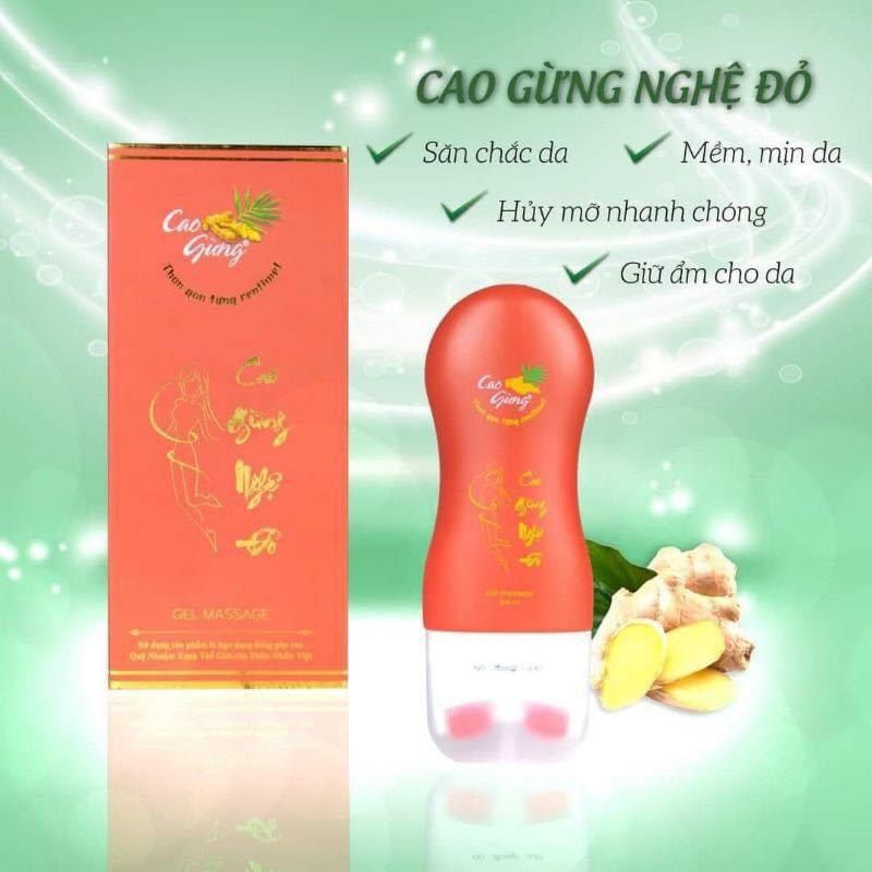 Cao Gừng Nghệ Đỏ 180ml