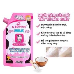 Muối Tắm Tẩy Tế Bào Chết A Bonne Spa Milk Salt 350g Thái Lan