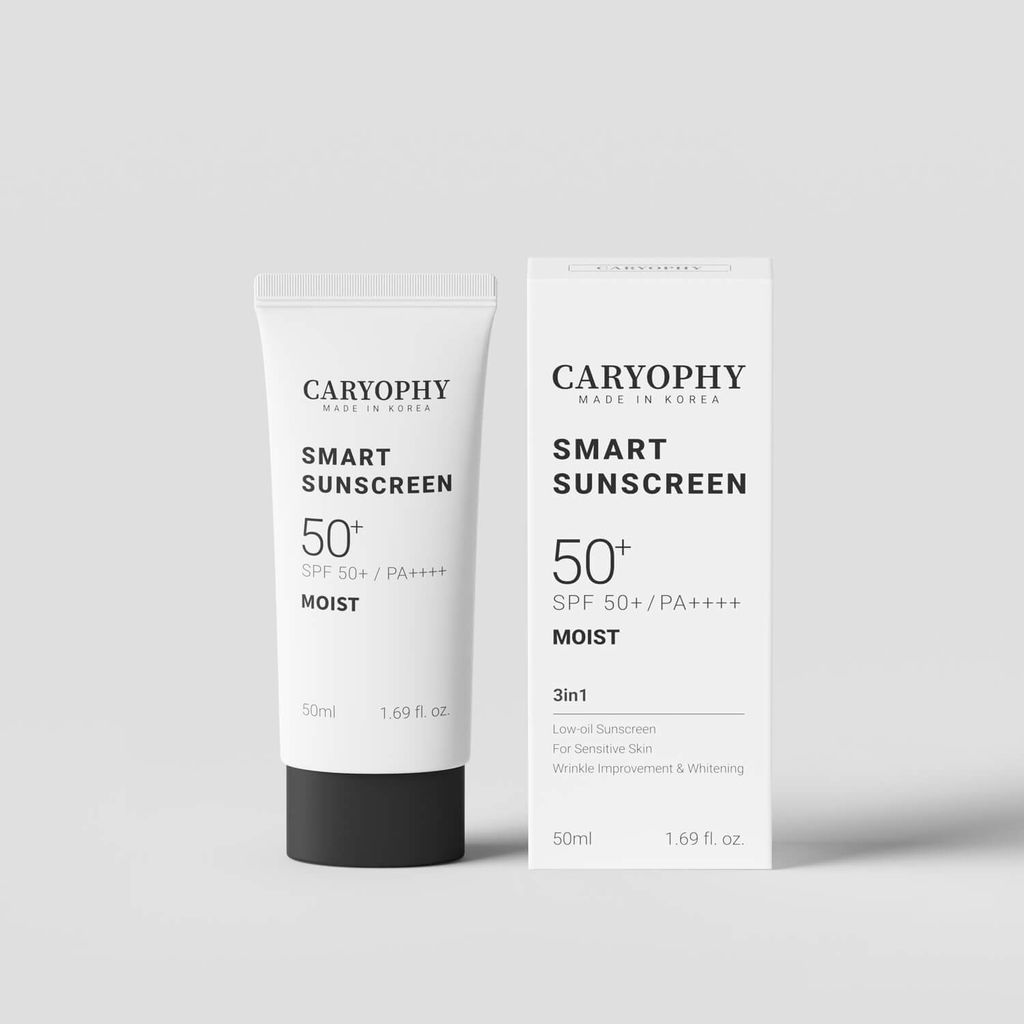 Kem Chống Nắng Caryophy 50ml Spf50 Nâng Tone Ngừa Mụn