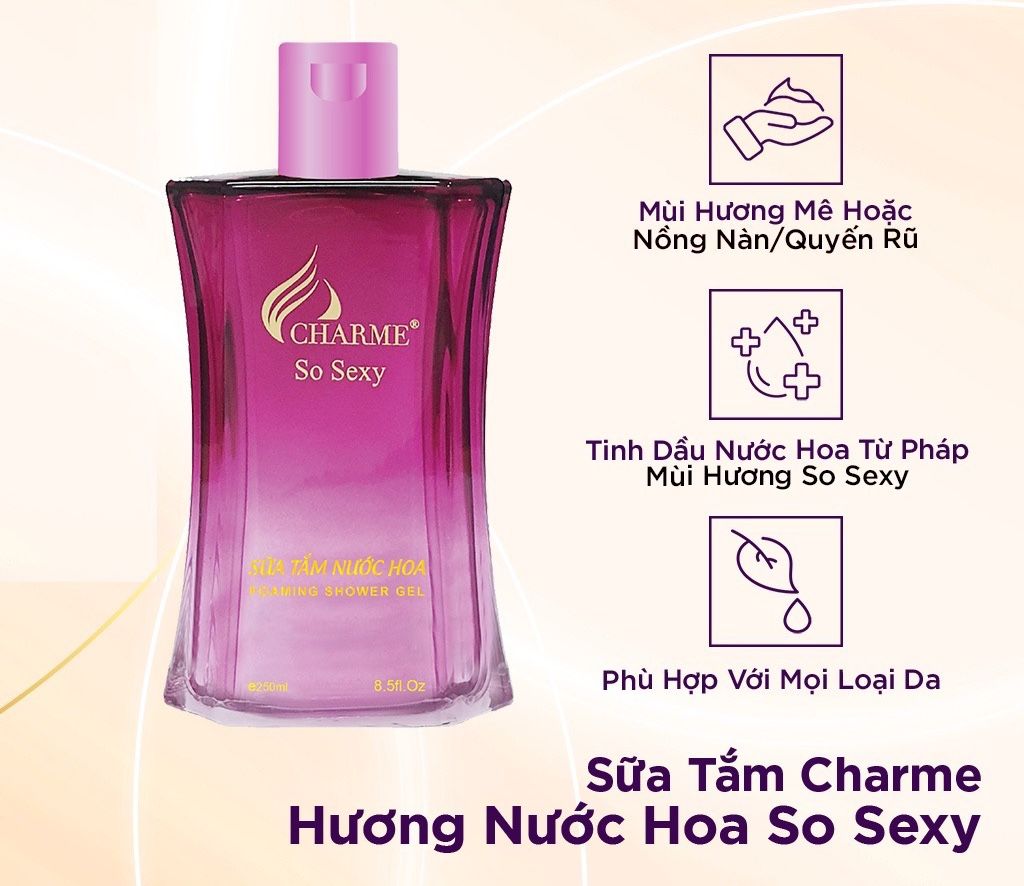 Sữa Tắm Charme 250ml So Sexy