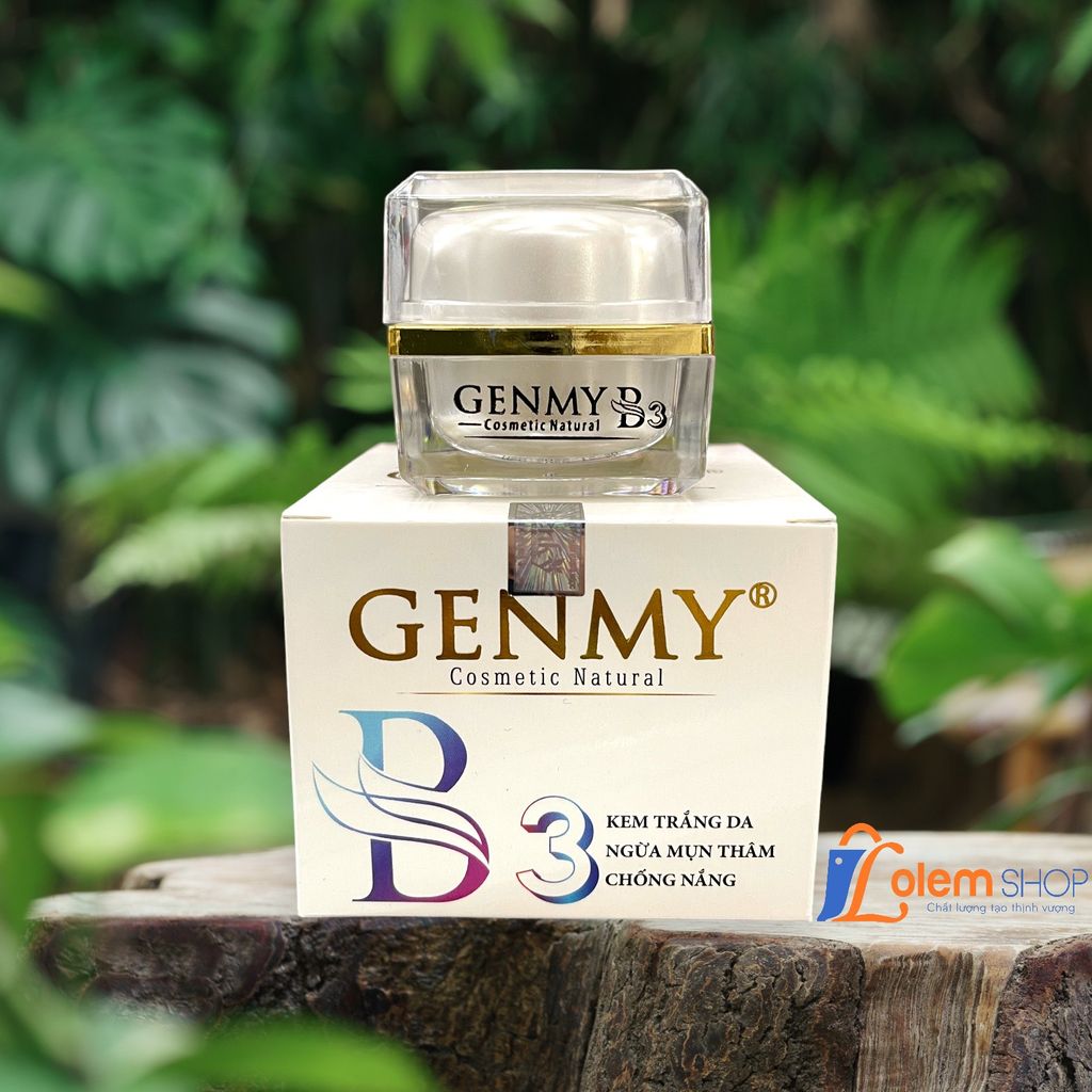 Kem Genmy B1 dưỡng trắng da, B2 nám tàn nhang, B3 mụn thâm, B4 lão hóa10g