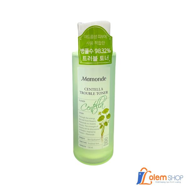 Nước Hoa Hồng Mamonde Rau Má