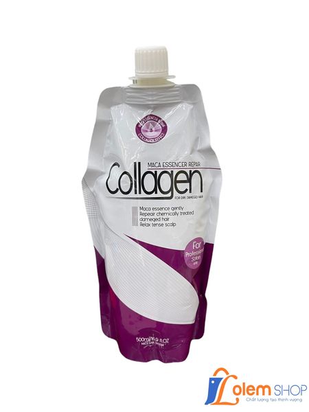 Hấp Dầu Colagen 500ml Tím