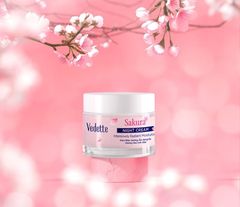 Kem Dưỡng Vedette 50ml Sakura Ban Đêm