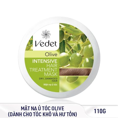 Mặt Nạ Ủ Tóc Vedette 110g, Phục hồi những tóc hư tổn và chẻ ngọn