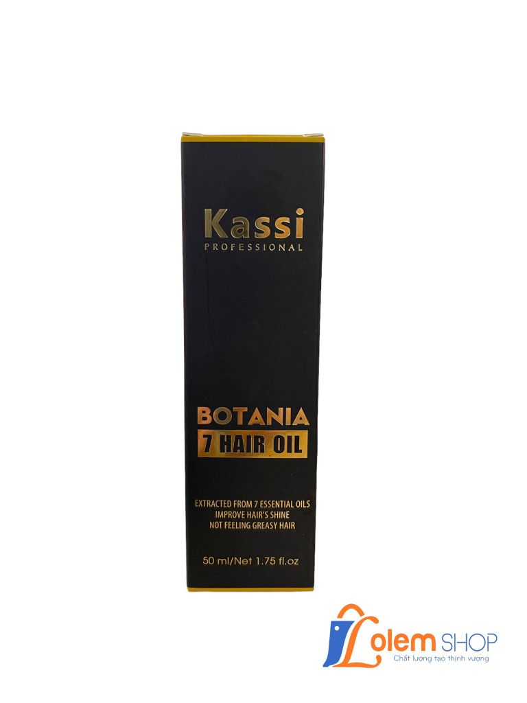 Dưỡng Tóc Kassi 50ml Botania,  Giúp tóc mềm mượt và đây sức sống