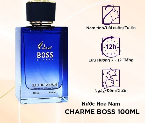 Nước Hoa Charme 100ml Boss