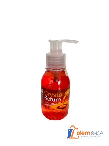 Tinh dầu vuốt tóc Unique CRYSTAL Serum 125ml, Phục hồi tóc hư tổn, giữ nếp, tạo kiểu