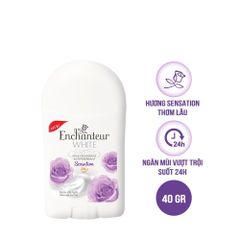 Lăn Khử Mùi Sáp Enchanteur White 40g