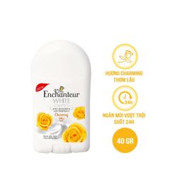 Lăn Khử Mùi Sáp Enchanteur White 40g