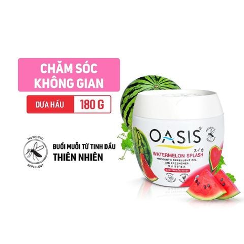 Sáp Thơm Oasis 180g, Giúp thơm Chống muỗi phòng khách, phòng ngủ