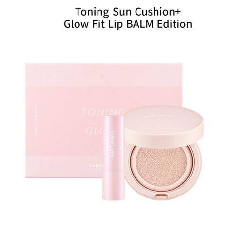 Bộ Phấn Cell Fusion C Toning Glow Cushion (tặng kèm son dưỡng)