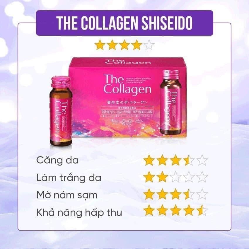 Nước Uống Đẹp Da The Collagen Shiseido 50mlx10c