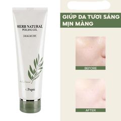 Tẩy Tế Bào Chết Dr.pepti + Herb Natural Peeling Gel 130ml