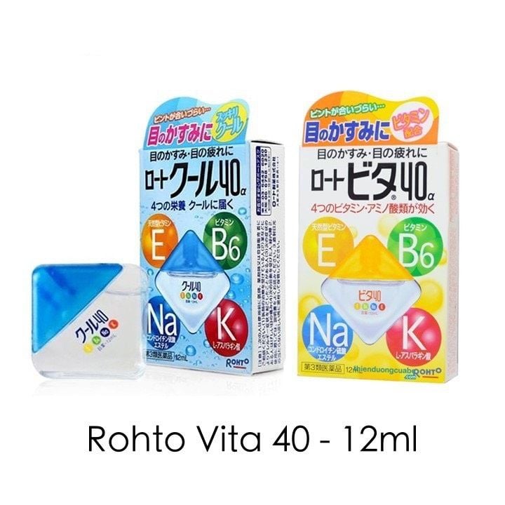 Thuốc nhỏ mắt Rohto Nhật 12ml