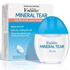 Dung Dịch Nhỏ Mắt V.rohto Mineral Tear 13ml Giữ Ẩm & Bổ Sung Khoáng Chất