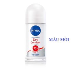 Lăn Khử Mùi Nivea Nữ 50ml, Ngăn mùi suốt 48h cho cơ thể thơm tho và sản khoải