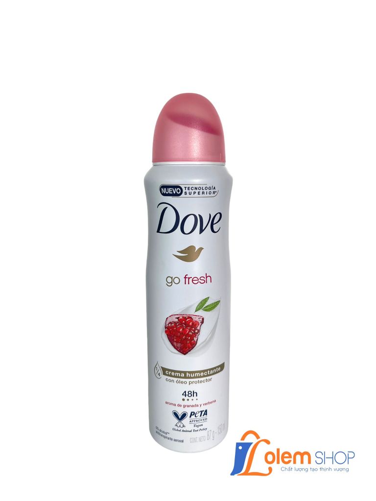 Xịt Khử Mùi Dove 150ml