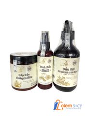 Cặp Gội + Hấp Dầu Dr Di.hi 300ml Kèm Tinh Dầu Bưởi