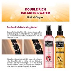 Xịt dưỡng tóc double rich balancing water revitalize nutrition v chăm sóc tóc hư tổn