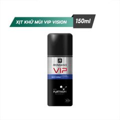 Xịt Toàn Thân Romano VIP 150ml Vision