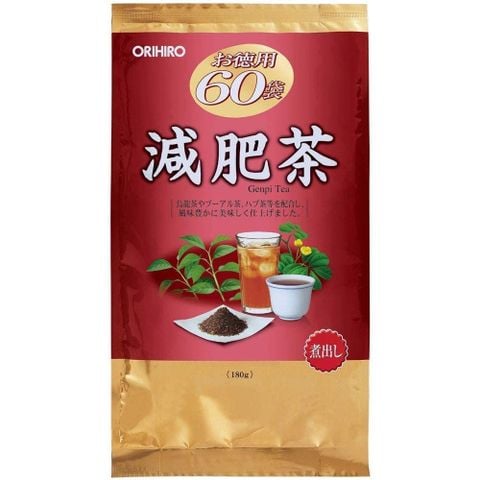 Trà Giảm Mỡ Genpi Orihiro 60 Gói 180g