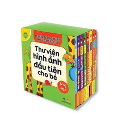 Bộ Sách Song Ngữ Thư Viện Hình Ảnh Đầu Tiên Cho Bé