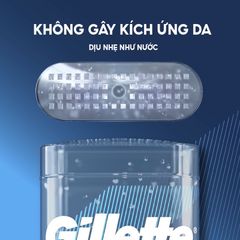 Lăn Khử Mùi Gel Gillette 107g Cool Wave Anti-White Mark