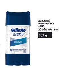 Lăn Khử Mùi Gel Gillette 107g Non-Irritant Cool Wave