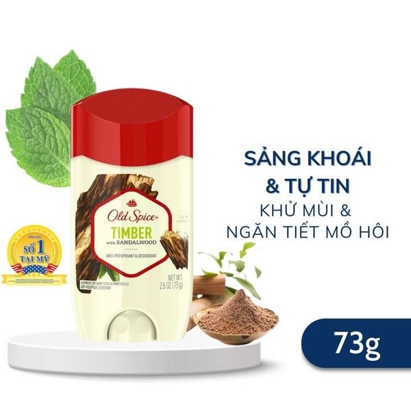 Lăn Khử Mùi Sáp Old Spice 73g