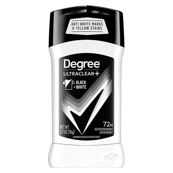 Lăn Khử Mùi Sáp Degree 76g Ultraclear+ Black + White