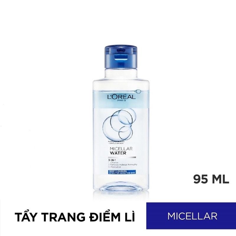 Nước Tẩy Trang Tươi Mát 3 In 1 LOreal Paris Micellar Water 400ml