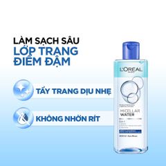 Nước Tẩy Trang Tươi Mát 3 In 1 LOreal Paris Micellar Water 400ml