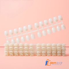 Vỉ móng mẫu phom vuông tập sơn (1 bịch 10 vỉ 240 móng)
