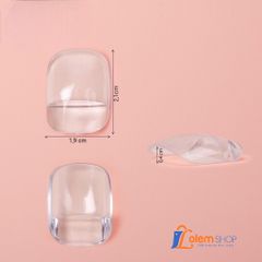Vỉ móng mẫu phom vuông tập sơn (1 bịch 10 vỉ 240 móng)