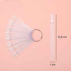 Móng Que Vuông (Bịch 50 Que), dùng để tập vẽ, test màu sơn gel các loại hoặc design các mẫu nail