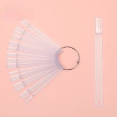Móng Que Vuông (Bịch 50 Que), dùng để tập vẽ, test màu sơn gel các loại hoặc design các mẫu nail