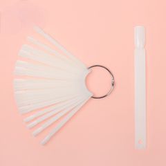 Móng Que Vuông (Bịch 50 Que), dùng để tập vẽ, test màu sơn gel các loại hoặc design các mẫu nail