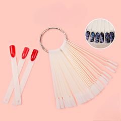 Móng Que Vuông (Bịch 50 Que), dùng để tập vẽ, test màu sơn gel các loại hoặc design các mẫu nail
