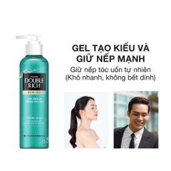 Gel tạo kiểu tóc & Giữ nếp Double Rich Hair Gel 250ml