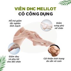 Viên Uống Thon Đùi, Giảm Mỡ Dhc Nhật