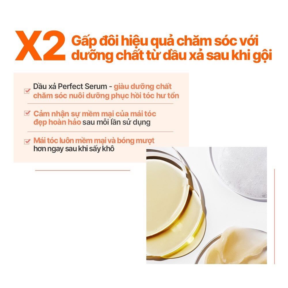 Cặp Gội Xả Mise En Scene 680ml