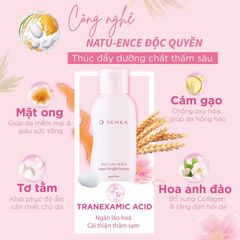 Nước Dưỡng Da Senka 200ml Trắng Hồng Mờ Thâm