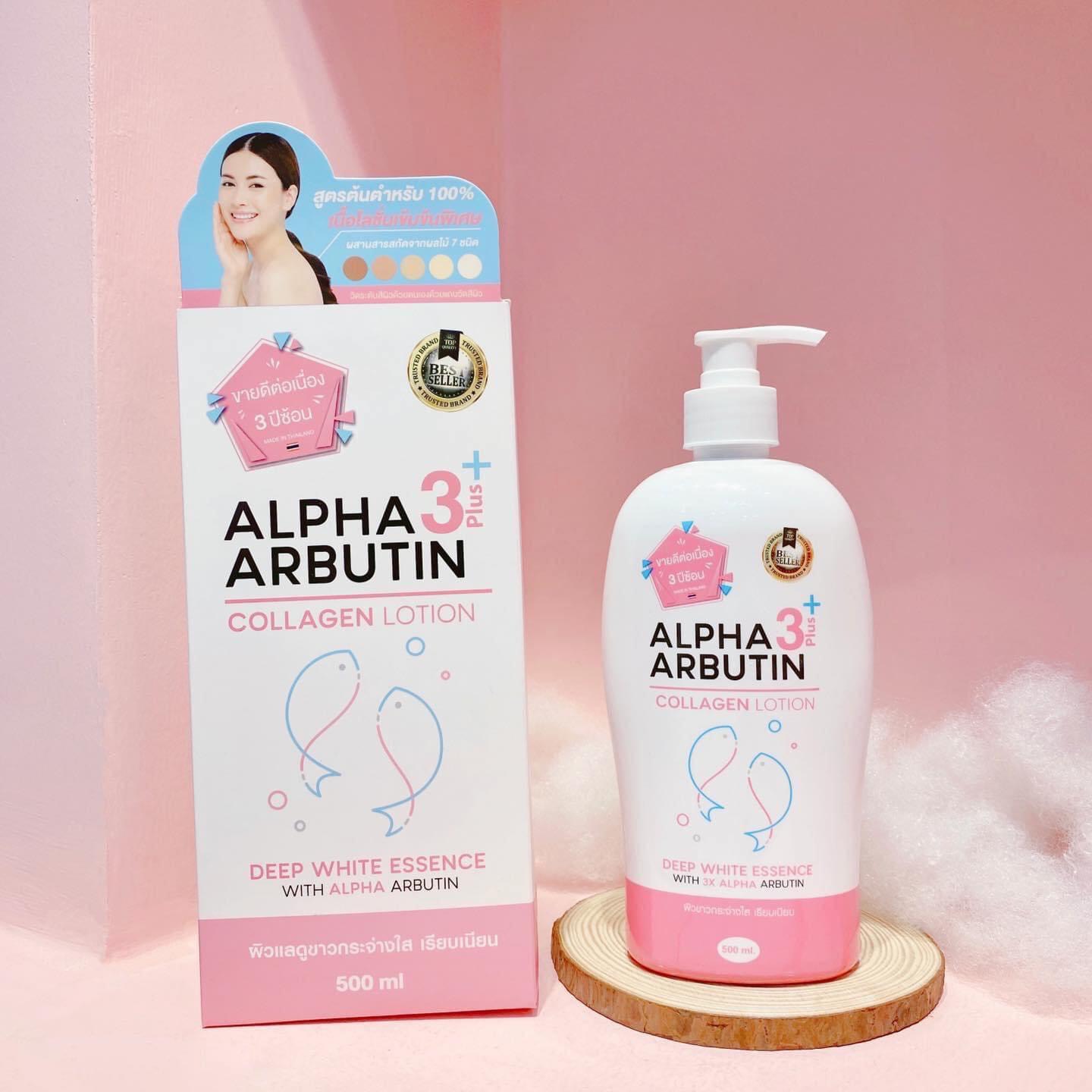 Sữa Dưỡng Thể Alpha Arbutin 3 Plus+ Collagen Lotion 500mlSữa Dưỡng Thể Alpha Arbutin 3 Plus+ Collagen Lotion 500ml – Shop Lọ Lem Bạc Liêu